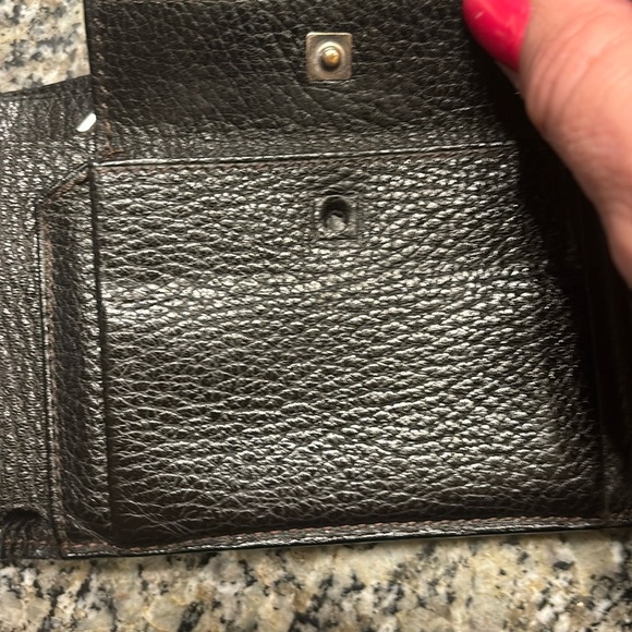 Cartier Mens pre-loved bifold wallet black pebble leather - Picture 3 of 9